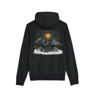 Hanorac subtire, unisex, Sunrise in the Mountains