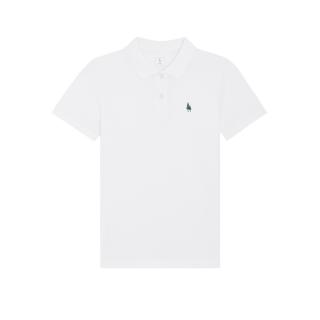 Tricou polo femei, brodat logo, bumbac organic