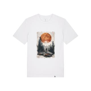 Tricou unisex, Moonlit Trail