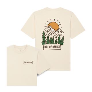 Tricou unisex, relaxed fit, heavy cotton, Out of office