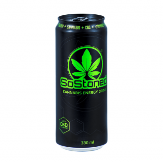 Bautura energizanta CBD  Euphoria  SoStoned, 330ml