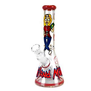 Bong sticla, Urban Crew, Cartoon Girl, 25cm