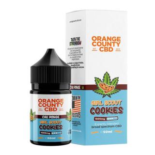 E-Lichid CBD 3%, Orange County CBD Cali E-Liquid Girl Scout Cookies, 1500mg, 50ml