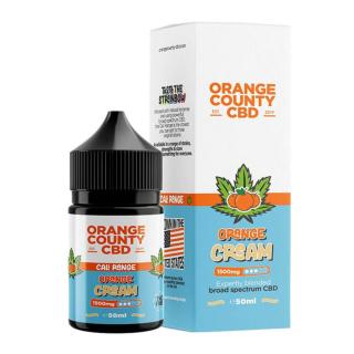 E-Lichid CBD 3%, Orange County CBD Cali E-Liquid Orange Cream, 1500mg, 50ml