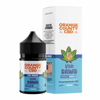 E-Lichid CBD 3%, Orange County CBD Cali E-Liquid Star Dawg Kush, 1500mg, 50ml
