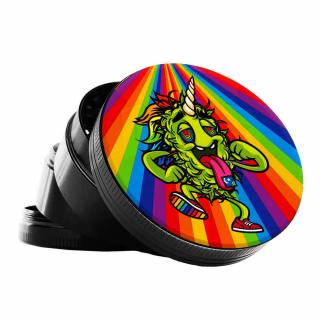 Grinder metalic Best Buds, 4 Parti, Rainbow LSD, O50mm