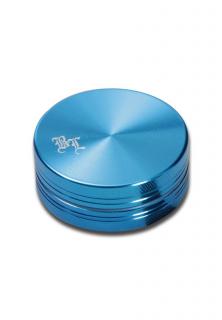 Grinder metalic  Black Leaf , Al SkyBlue, 2 Parti, O40mm