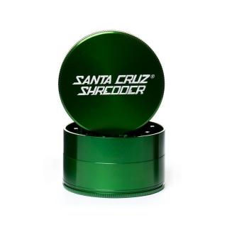 Grinder metalic  Santa Cruz  Verde, Large, 4 Parti, O70mm