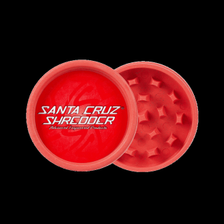 Grinder  Santa Cruz  din Canepa, Rosu, 2 Parti, O55mm