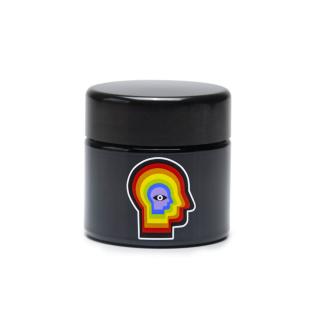 Recipient 420 Science, Sticla premium UV, Rainbow Mind