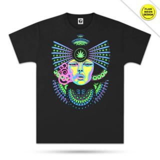 Tricou Fluorescent Stoned Chick