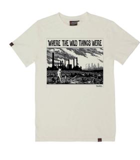 Tricou THTC Wild Things - Canepa Bumbac - Natural