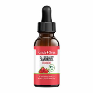 Ulei CBD 3-30%, Premium, Capsuni, 10ml