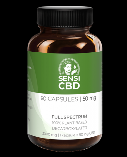 Ulei de Canabis CBD, 60 capsule, 3000mg