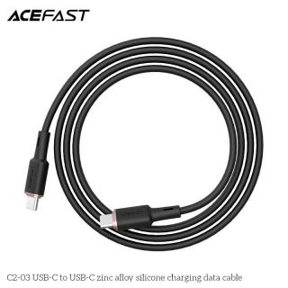 Cablu Acefast type c - type c C2-03 negru