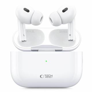 Casti wireless Tech-Protect Ultraboost alb