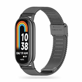 Curea otel inoxidabil Tech-Protect Xiaomi Smart Band 8   8 NFC negru