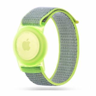 Curea Tech-Protect Airtag pentru copii lime