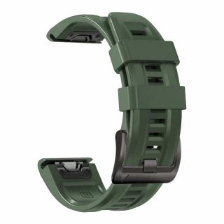 Curea Tech-Protect Iconband Garmin 3 5 3HR 5X Plus  6X 6X Pro   7X    8 51mm verde army