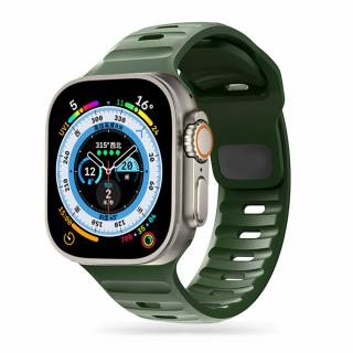 Curea Tech-Protect Iconband Line Apple Watch 42 44 45 49 Ultra mm verde army