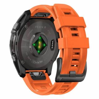 Curea Tech-Protect Silicone Garmin Fenix 5   6   6 Pro   7   7 Pro   8 47mm portocaliu