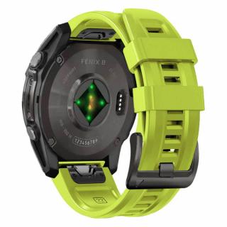 Curea Tech-Protect Silicone Garmin Fenix 5   6   6 Pro   7   7 Pro   8 47mm verde lime