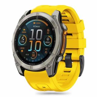 Curea Tech-Protect Silicone Garmin Fenix 5X   5X Plus   6X   6X Pro   7X   8 51mm galben