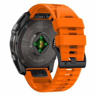 Curea Tech-Protect Silicone Line Garmin Fenix 5   6   6 Pro   7   7 Pro   8 47mm portocaliu