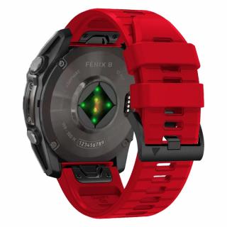 Curea Tech-Protect Silicone Line Garmin Fenix 5   6   6 Pro   7   7 Pro   8 47mm rosu