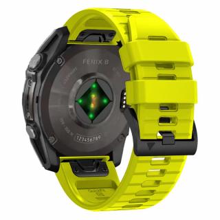 Curea Tech-Protect Silicone Line Garmin Fenix 5   6   6 Pro   7   7 Pro   8 47mm verde lime