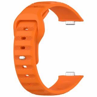 Curea Techsuit W050 Huawei Watch Fit 3 portocaliu