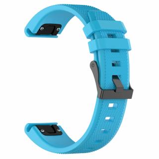 Curea Techsuit Watchband QuickFit 20mm (W058) Instinct 2S 2S Solar Approach S70 42mm Forerunner 220 230 235 630 735 albastru