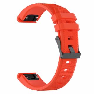 Curea Techsuit Watchband QuickFit 20mm (W058) Instinct 2S 2S Solar Approach S70 42mm Forerunner 220 230 235 630 735 portocaliu