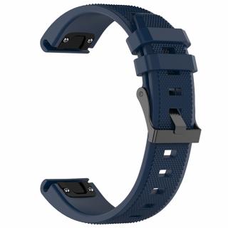 Curea Techsuit Watchband QuickFit 22mm (W058) - Instinct 2S 2S Solar Approach S70 42mm Forerunner 220 230 235 630 735  albastru