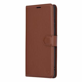 Husa carte Samsung Galaxy S23 Ultra Techsuit Leather folio maro