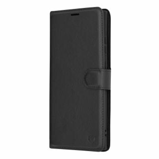 Husa carte Samsung Galaxy S23 Ultra Techsuit Leather folio negru