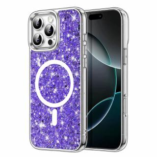 Husa Iphone 16 Pro Max Techsuit Sparkly Glitter magsafe mov