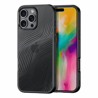 Husa iPhone 16 Pro Transparenta cu margini negre Duxducis Aimo
