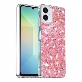 Husa Samsung Galaxy A06 5G Techsuit Sparkly Glitter roz