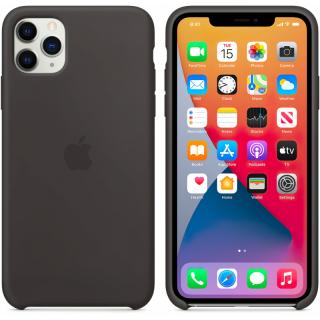 Husa Silicone Case Apple IPhone 11 Pro negru