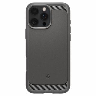 Husa Spigen Rugged Armor IPhone 16 Pro magsafe gri