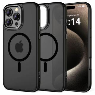 Husa Tech-Protect MagEdge iPhone 16 Pro Max magsafe gunmetal