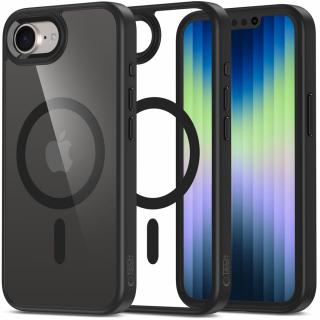 Husa Tech-Protect MagMat iPhone 16e magsafe transparent negru