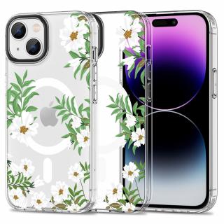 Husa Tech-Protect MagMood iPhone 15 magsafe spring daisy