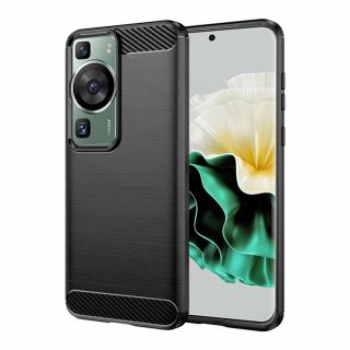 Husa Techsuit Carbon Silicone Huawei P60   P60 Pro