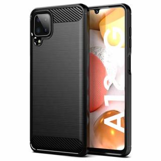 Husa Techsuit Carbon Silicone Samsung A12 negru