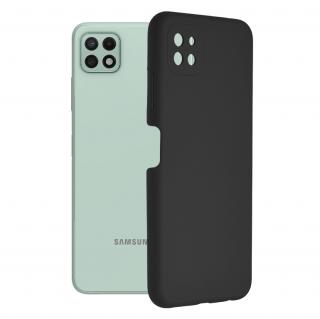 Husa Techsuit  Soft Edge Silicone  Samsung Galaxy A22 5G negru