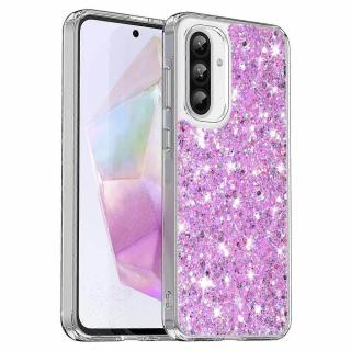 Husa Techsuit Sparkly Glitter Samsung Galaxy A36   A56 5G magenta