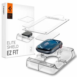 Pachet 2x Folie Spigen Elite shield Ez Fit Apple Watch 10 42mm