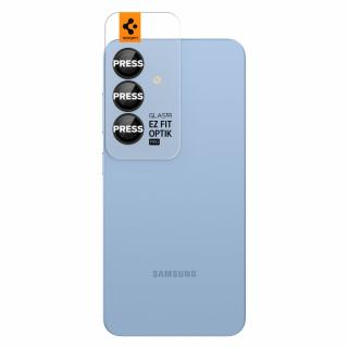 Pachet 2x Folie sticla camera Spigen GLAS.tR EZ FIT Samsung Galaxy S25 Plus